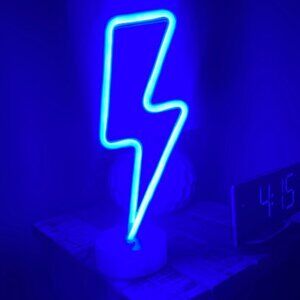 Lightning Bolt light up sign